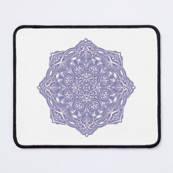 Item preview, Beautiful Violet Blurple Mandala Hand Drawn Art designed and sold by interval:43.
