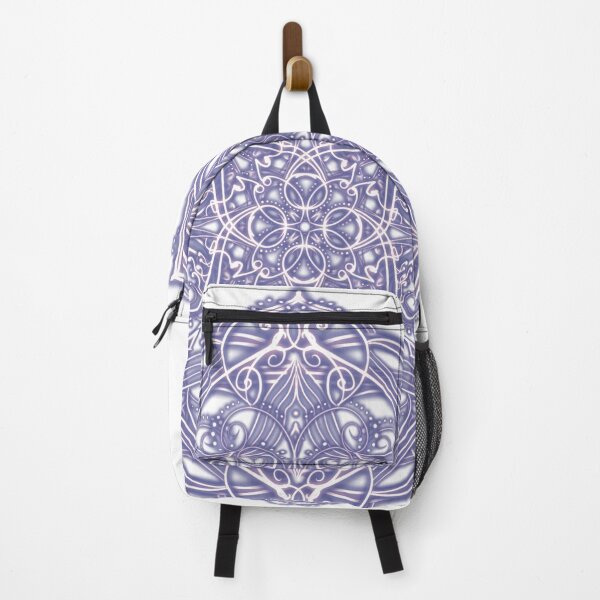 Item preview, Beautiful Violet Blurple Mandala Hand Drawn Art  designed and sold by interval:43.