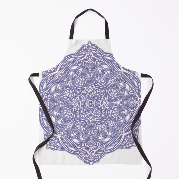 Item preview, Beautiful Violet Blurple Mandala Hand Drawn Art designed and sold by interval:43.