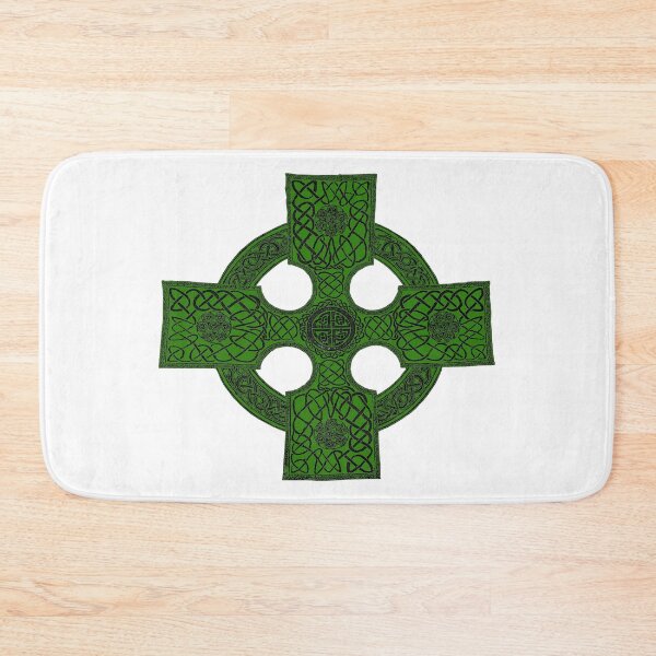 Item preview, celtic art cross (green) designed and sold by Murph's Images.