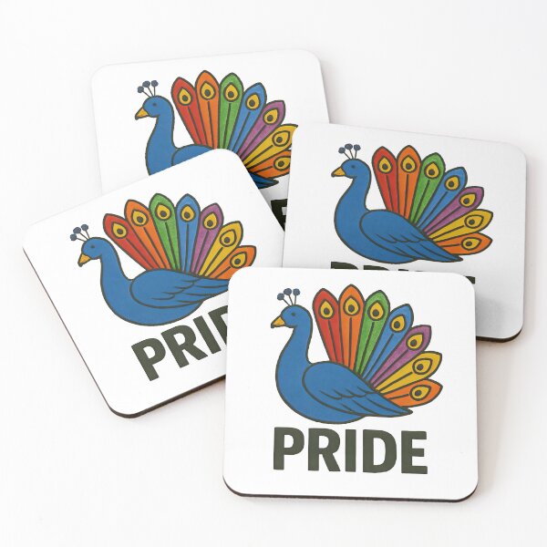 Item preview, Pride Month Peacock designed and sold by PinUpPizzazz.