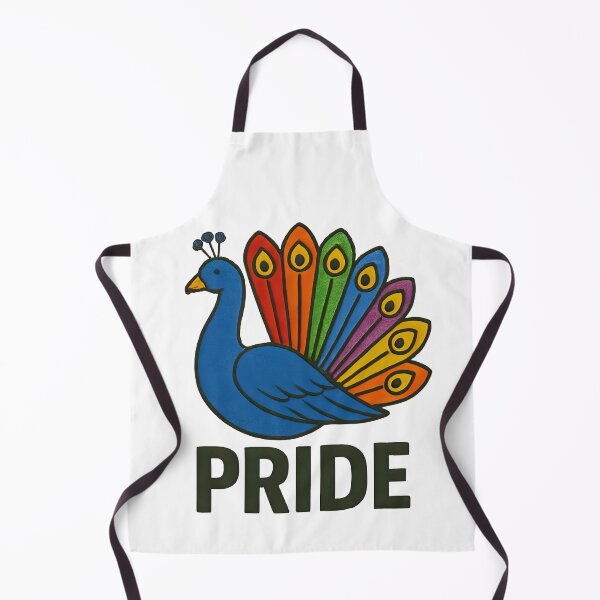 Item preview, Pride Month Peacock designed and sold by PinUpPizzazz.