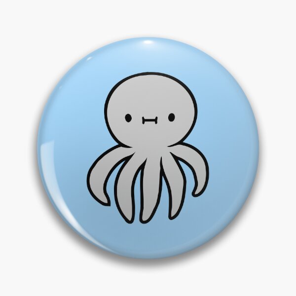 Item preview, Octopus squid cephalopod cute tentacle sea monster designed and sold by shirt-o-mat.