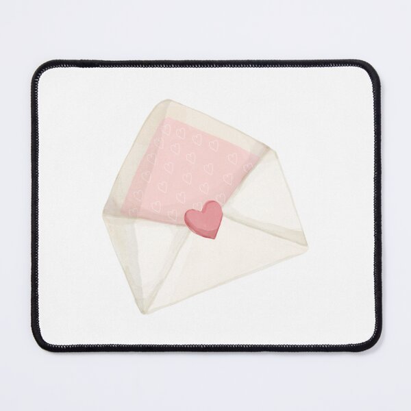 Item preview, Cute Open Envelope with Heart Illustration Kawaii Love Letter Design designed and sold by Blueprint&co.