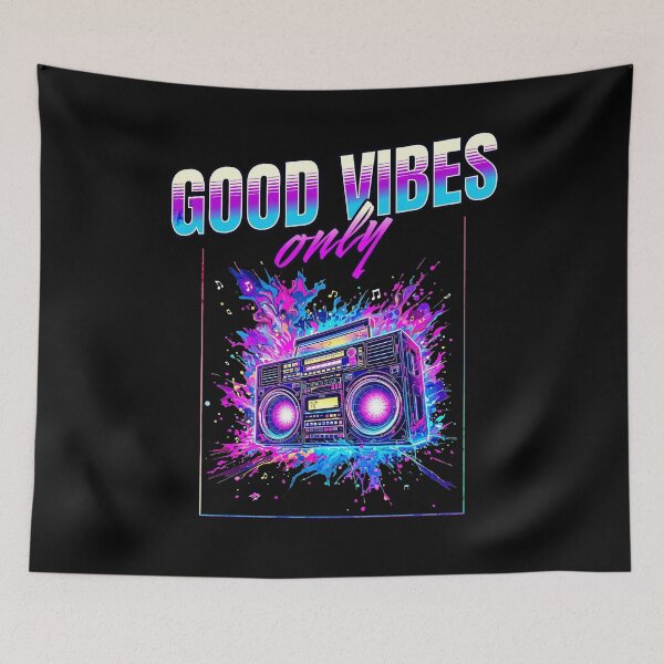 Item preview, Boombox Good Vibes Only designed and sold by GAZZA DESIGN.