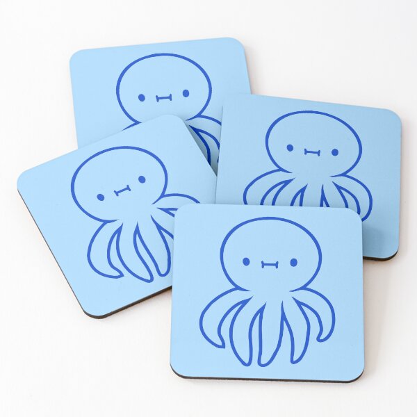Item preview, Octopus squid cephalopod cute tentacle sea monster designed and sold by shirt-o-mat.