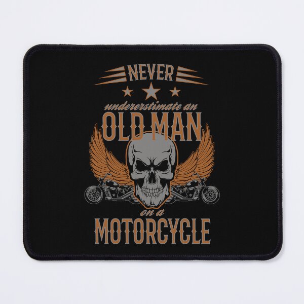 Item preview, Copy of Old Man Motorcycle Vintage Funny Saying designed and sold by MaximWundersee.