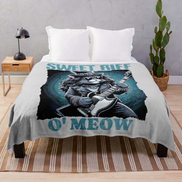 Item preview, Rock Cat Sweet Riff O' Meow designed and sold by GAZZA DESIGN.