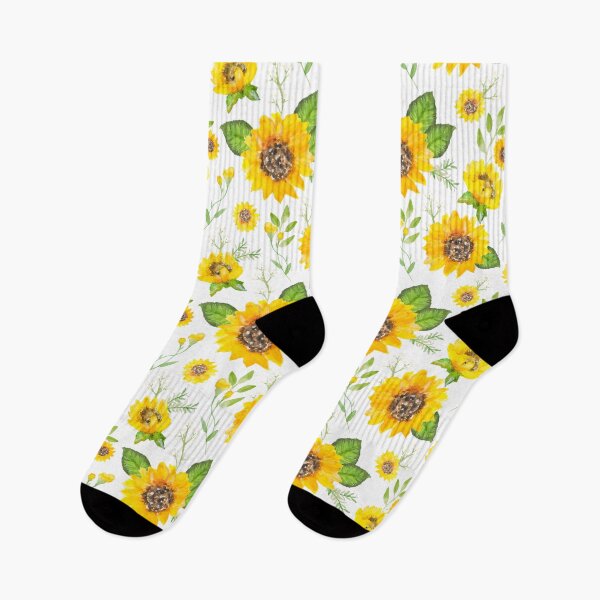 Item preview, Watercolor Sunflower Pattern designed and sold by rdg-designs.