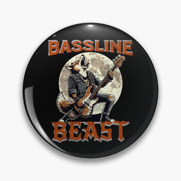 Artikelvorschau, Wolf Metal Bassist entworfen und verkauft von GAZZA DESIGN.