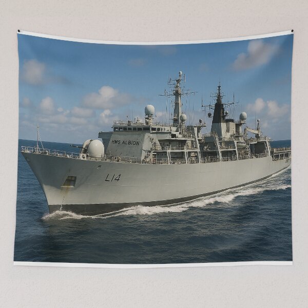 Item preview, HMS Albion in Formation designed and sold by Skyframe Aviation.