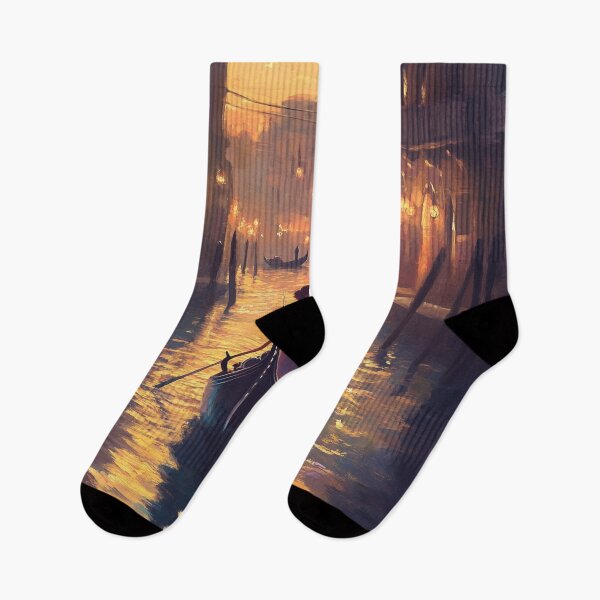 Item preview, Couple In A Gondola At Sunset designed and sold by Rtymer.
