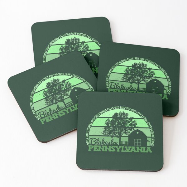 Item preview, Blakeslee Pennsylvania Sunset Retro Vintage Local Pride Logo designed and sold by CRHPOD20.