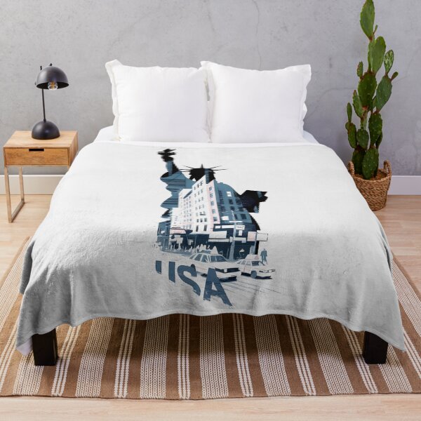 Item preview, Statue of Liberty NYC Skyline Silhouette Art designed and sold by cabana.space.