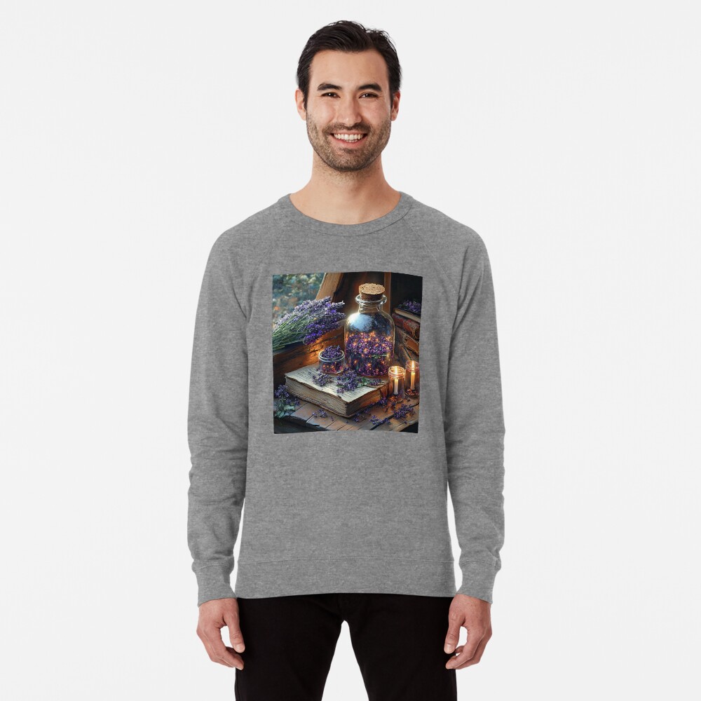 Item preview, Lightweight Sweatshirt designed and sold by phatpuppyart.