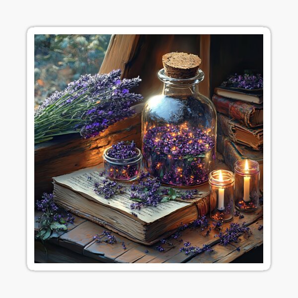 Lovely Lavender Sticker