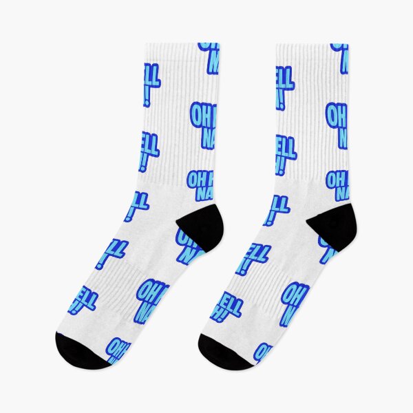 Item preview, Oh Hell Nah! Funny Quotes Blue Bold Outline  designed and sold by Memes N Lore .