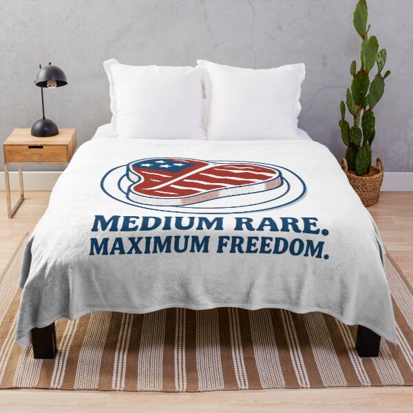 Item preview, Medium Rare. Maximum Freedom | Funny 4th of July Shirt designed and sold by VeroChaos.
