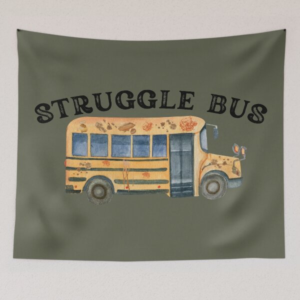 Item preview, Struggle Bus Funny Vintage Design designed and sold by tarzbol.