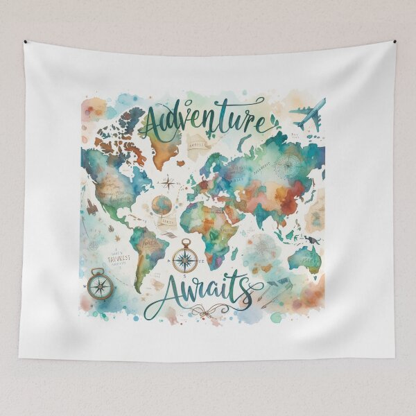 Item preview, Adventure awaits designed and sold by  ViralVisionsCreating .