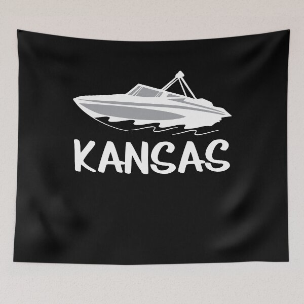 Item preview, Ski Boat Gear Kansas Boat Fun For Kids Fun Boat Shirts designed and sold by KentuckyGirlTee.