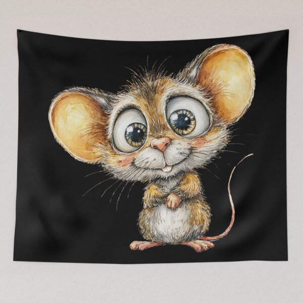 Item preview, Cute Cartoon Mouse  designed and sold by StudioRedKoala.