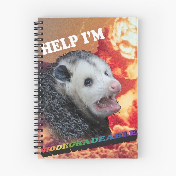 Item preview, Biodegradable Possum designed and sold by SquishyCryptid.