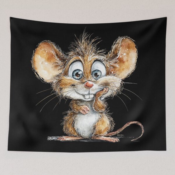 Item preview, Cute Cartoon Mouse  designed and sold by StudioRedKoala.