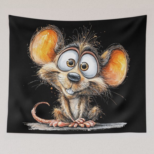 Item preview, Cute Cartoon Mouse  designed and sold by StudioRedKoala.