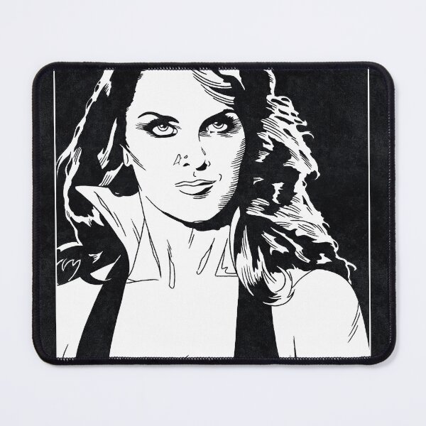 Item preview, STELLA STAR - Starcrash (Black and White) designed and sold by FamousWeirdosRB.