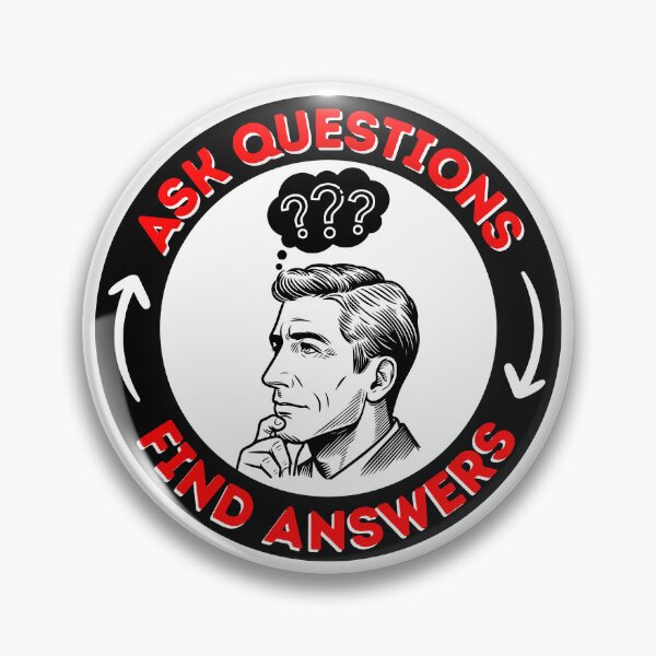 Item preview, Ask Questions Find Answers  designed and sold by Shunned ExJw.