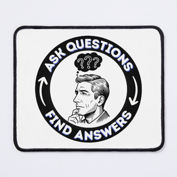 Item preview, Ask Questions Find Answers  designed and sold by Shunned ExJw.
