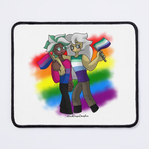 Item preview, MintRock Pride Month 2025 (Cookie Run) designed and sold by DarkDragonDeception - Claudia.