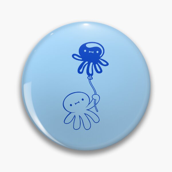 Item preview, Octopus squid balloon friend cute sweet tentacle baby child designed and sold by shirt-o-mat.