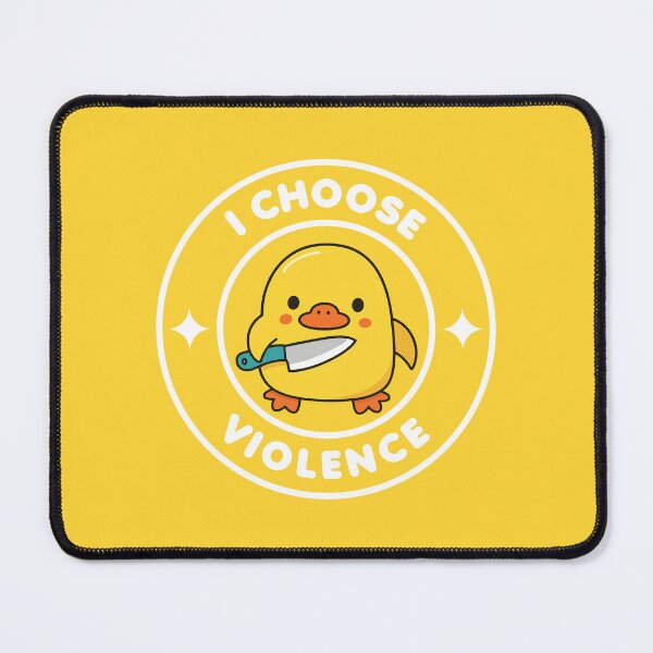 Item preview, I Choose Violence Funny Duck #4 designed and sold by SalahBlt.