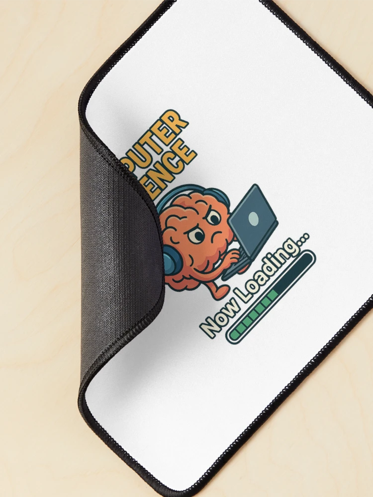Thumbnail 2 of 5, Mouse Pad, Computer Science – Now Loading | Geek Programming Design designed and sold by ATLAS PARIS PRO.