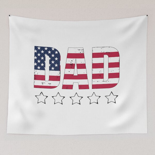 Item preview, Vintage Patriotic DAD Shirt – American Flag Gift for Father’s Day designed and sold by ATLAS PARIS PRO.