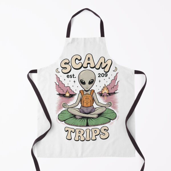 Item preview, Psychedelic Meditating Alien – Retro Space Art designed and sold by ATLAS PARIS PRO.