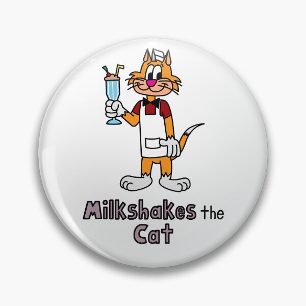 Item preview, Milkshakes the Cat (with name) designed and sold by RyanRaskin22.