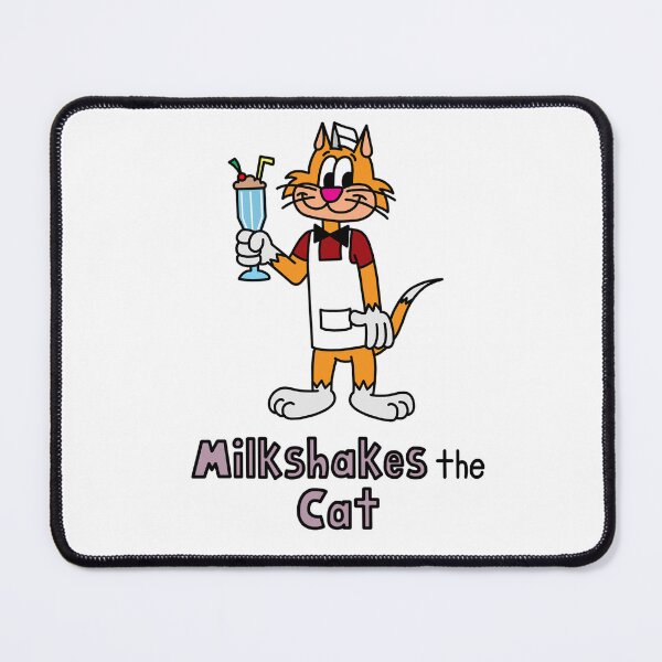 Item preview, Milkshakes the Cat (with name) designed and sold by RyanRaskin22.