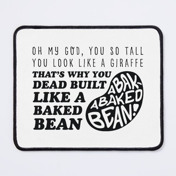 Item preview, A Baked Bean (popular TikTok audio) designed and sold by ItsCalledColor.