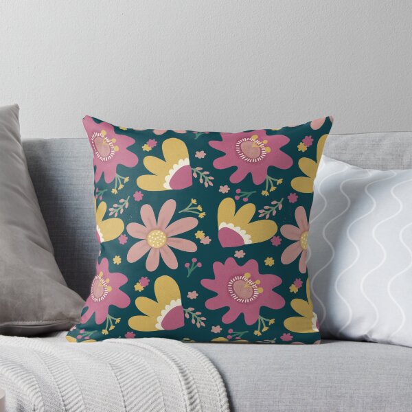 Item preview, Bold Blooms (Dark) designed and sold by Quirks of Art Co..