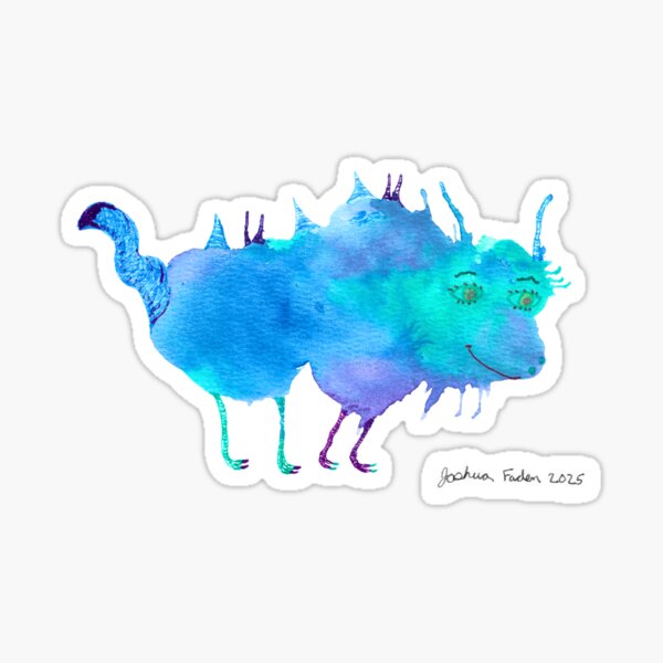 Aperçu de l'œuvre Bloopi le Brave - Votre guide de confiance en soi créée et vendue par Confidence Creatures.