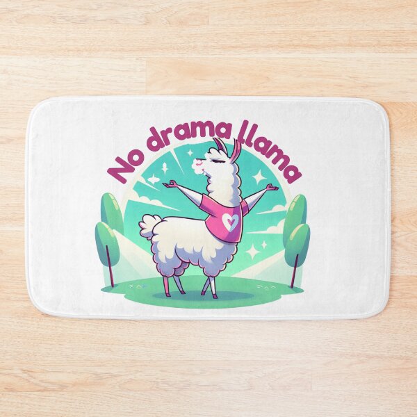 Item preview, No drama llama designed and sold by ViralVisionsCreating .