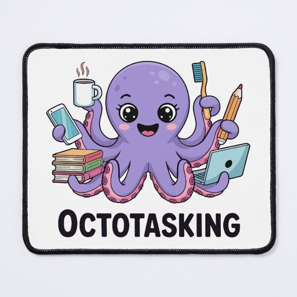 Item preview, Octotasking Creature in Multitask Mode designed and sold by HandicraftArt.
