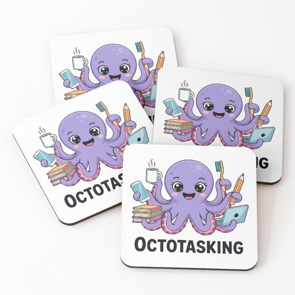 Item preview, Octotasking Creature in Multitask Mode designed and sold by HandicraftArt.