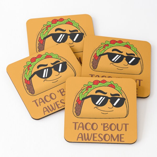 Item preview, Taco 'Bout Awesome designed and sold by Mustachio-Draws.