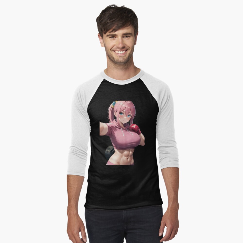 Aperçu de l'œuvre T-shirt baseball manches ¾ créée et vendue par yothintankam.