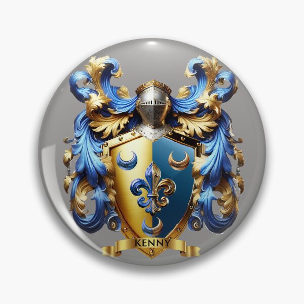 Item preview, Kenny Family Crest – Regal Irish Coat of Arms Design designed and sold by Highlandkings.