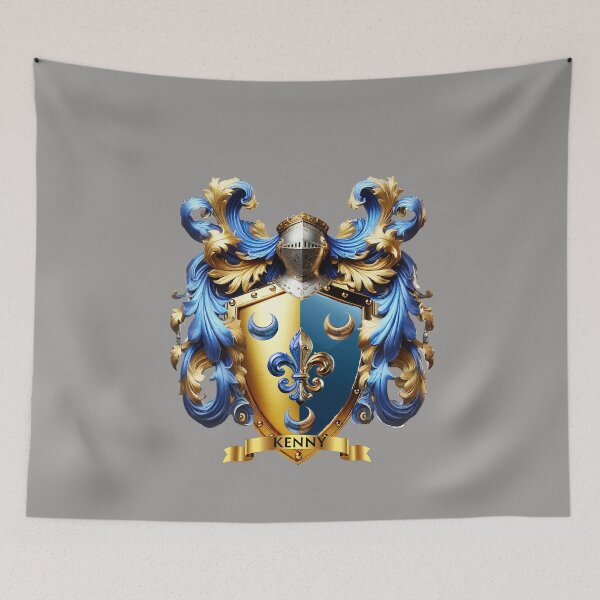 Item preview, Kenny Family Crest – Regal Irish Coat of Arms Design designed and sold by Highlandkings.